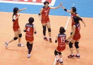 2016 アジアクラブ女子選手権 クオーターファイナルラウンド1試合目