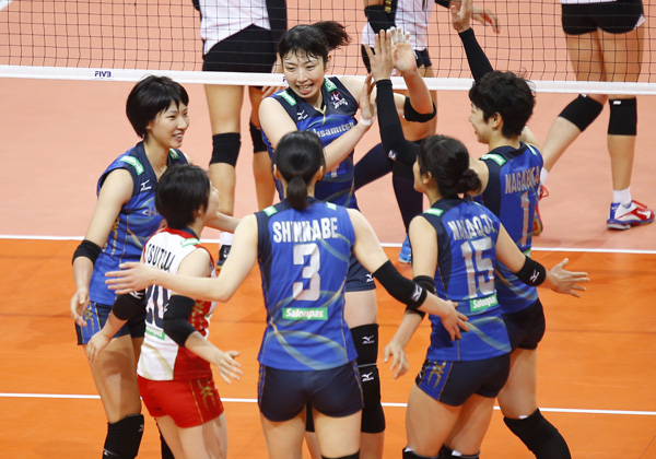 FIVB世界クラブ女子選手権大会2016 予選3回戦結果
