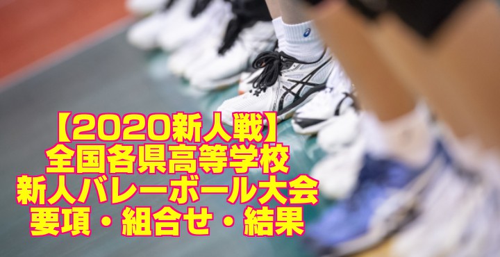 【2020新人戦】京都府高等学校新人バレーボール大会　男子試合結果